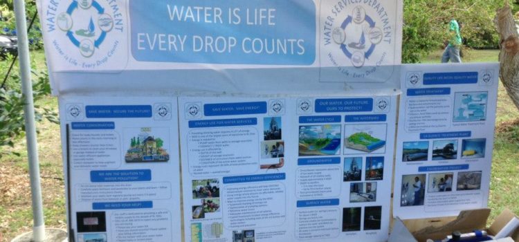 ST. KITTS WATER SERVICES DEPARTMENT EDUCATES TO REVERSE CULTURE OF WATER WASTE